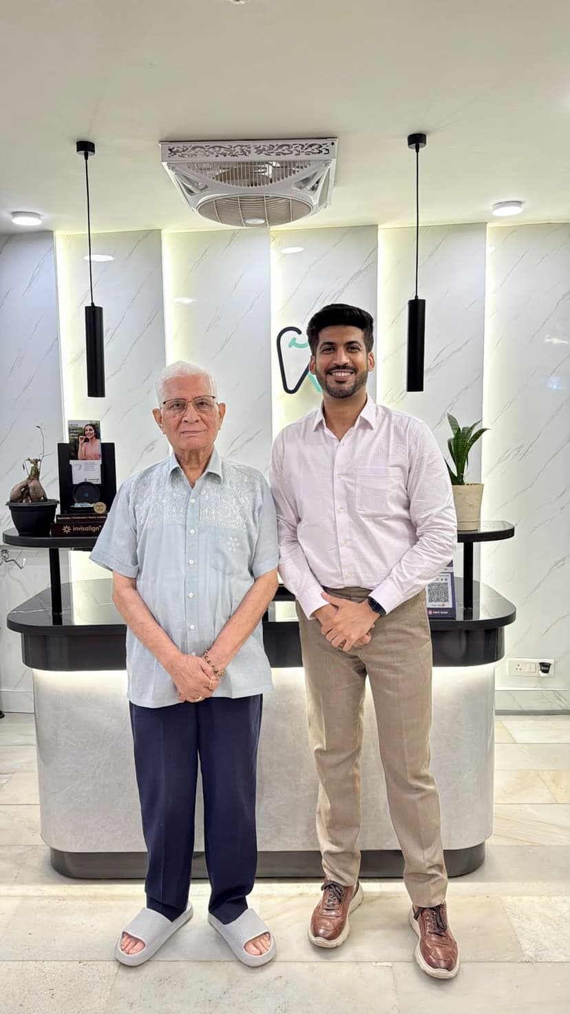 Happy patient at White Align Dental Care